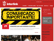 Tablet Screenshot of interlink.org.br