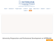 Tablet Screenshot of interlink.edu